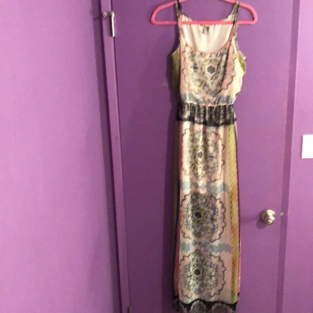 Love 21 XSmall maxi dress with sheer bottom